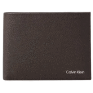 Warmth Bifold Coin Wallet in Dark Brown