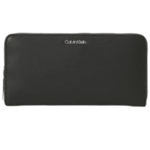 MUST LARGE ZIP AROUND WALLET - Black