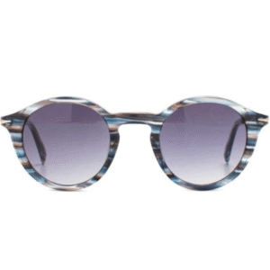 Small Round Fashionable Sun Glasses Mazzucchelli Acetate Frame UV400 Sunglasses