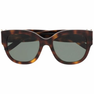 Eyewear Tortoiseshell-Effect Tinted Sunglasses