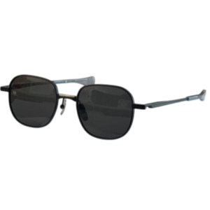 VERS-TWO DTS151 Sunglasses in Black x Dark Green