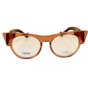 Logo Lens Round Frame Sunglasses for Women
