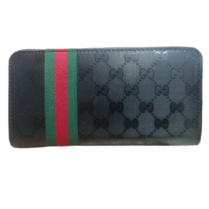 Leather Small Dionysus Wallet in Black
