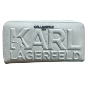 Paris Leather Dionysus Wallet in White