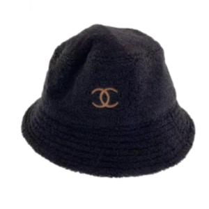 Cotton Hat in Navy and Black